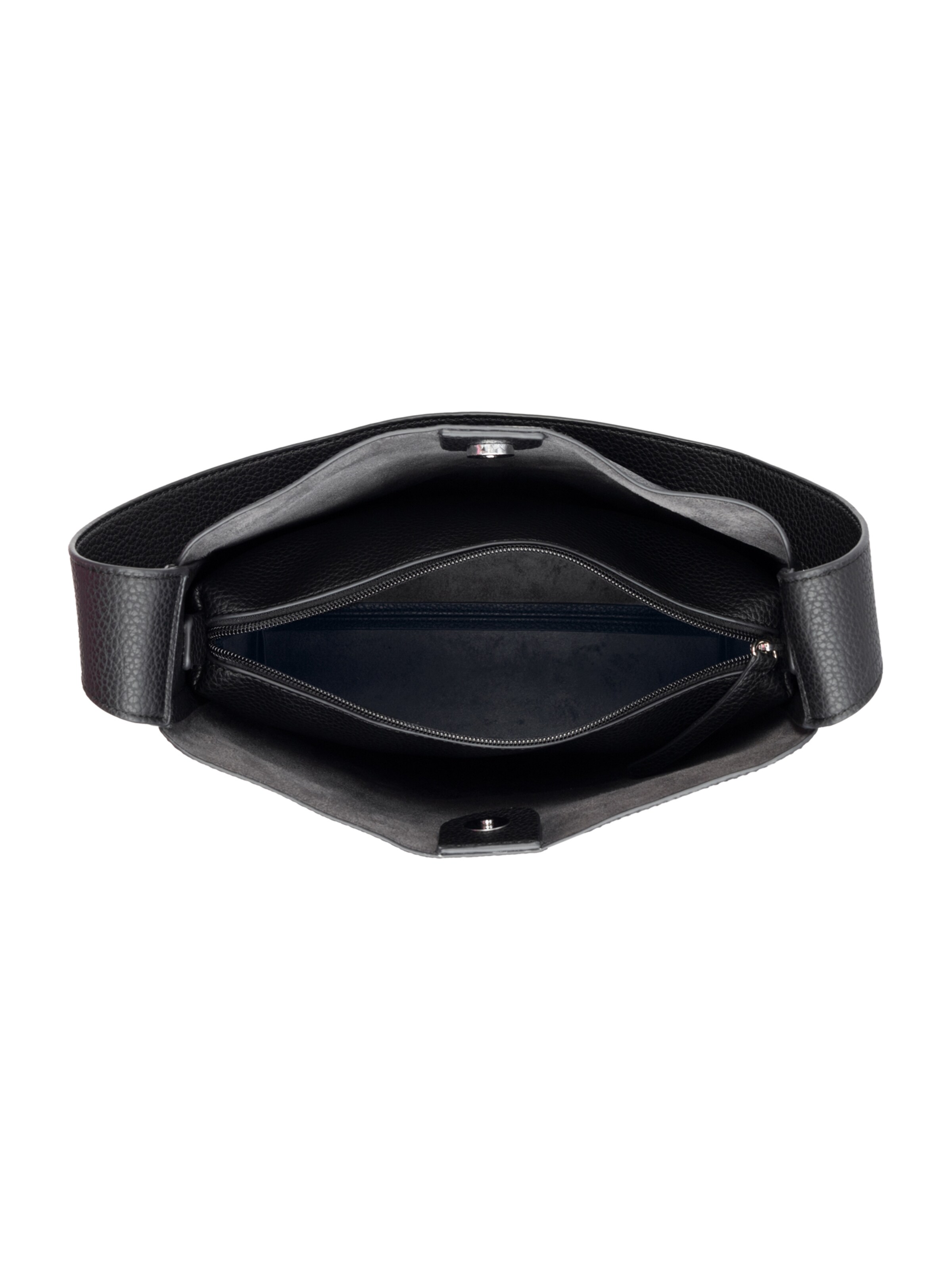 TOM TAILOR Shoulder bag 'Angie' in Black