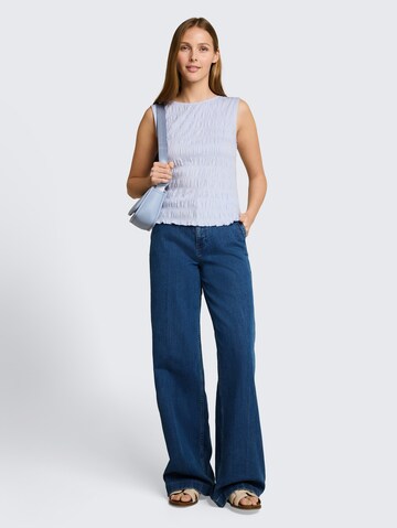TOM TAILOR DENIM Top in Blauw