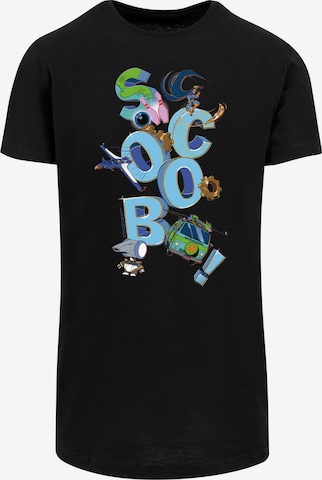 T-Shirt F4NT4STIC en noir : devant