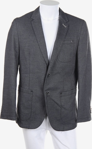 CALAMAR Suit Jacket in M-L in Grey: front