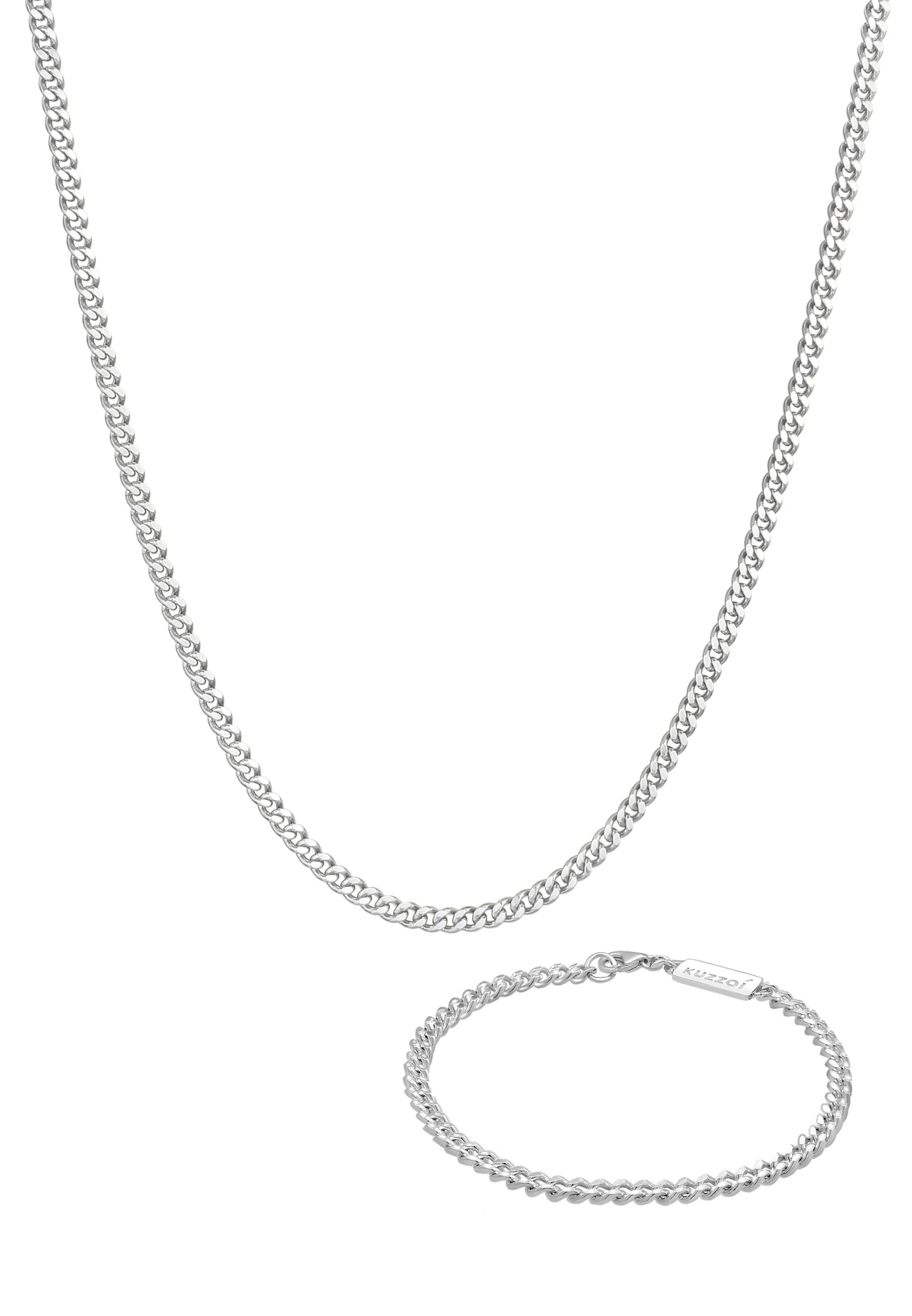 KUZZOI Jewelry Set in Silver