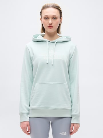 THE NORTH FACE - Sweatshirt 'DREW PEAK' em verde: frente