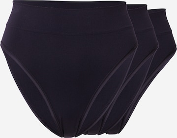 Lindex - Cueca 'Joy' em preto: frente