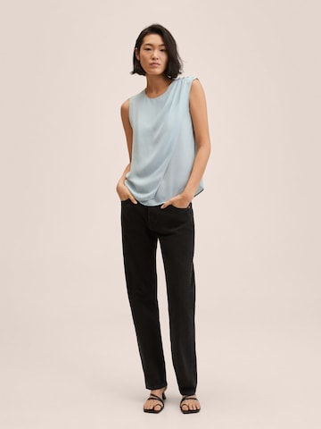 MANGO Top 'MARACUYA' in Blauw