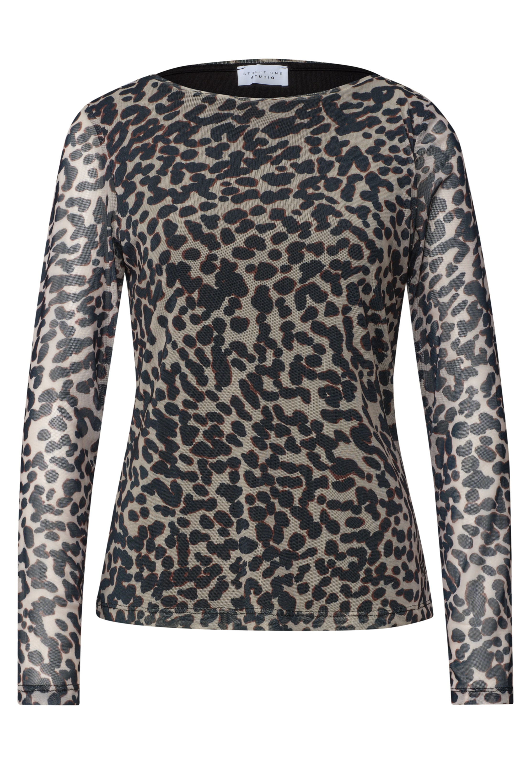Street One Studio Shirt in Schwarz: Vorderseite