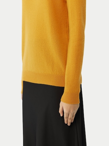 GOBI Cashmere Sweater 'Cashmere Hat & Sweater Set' in Orange