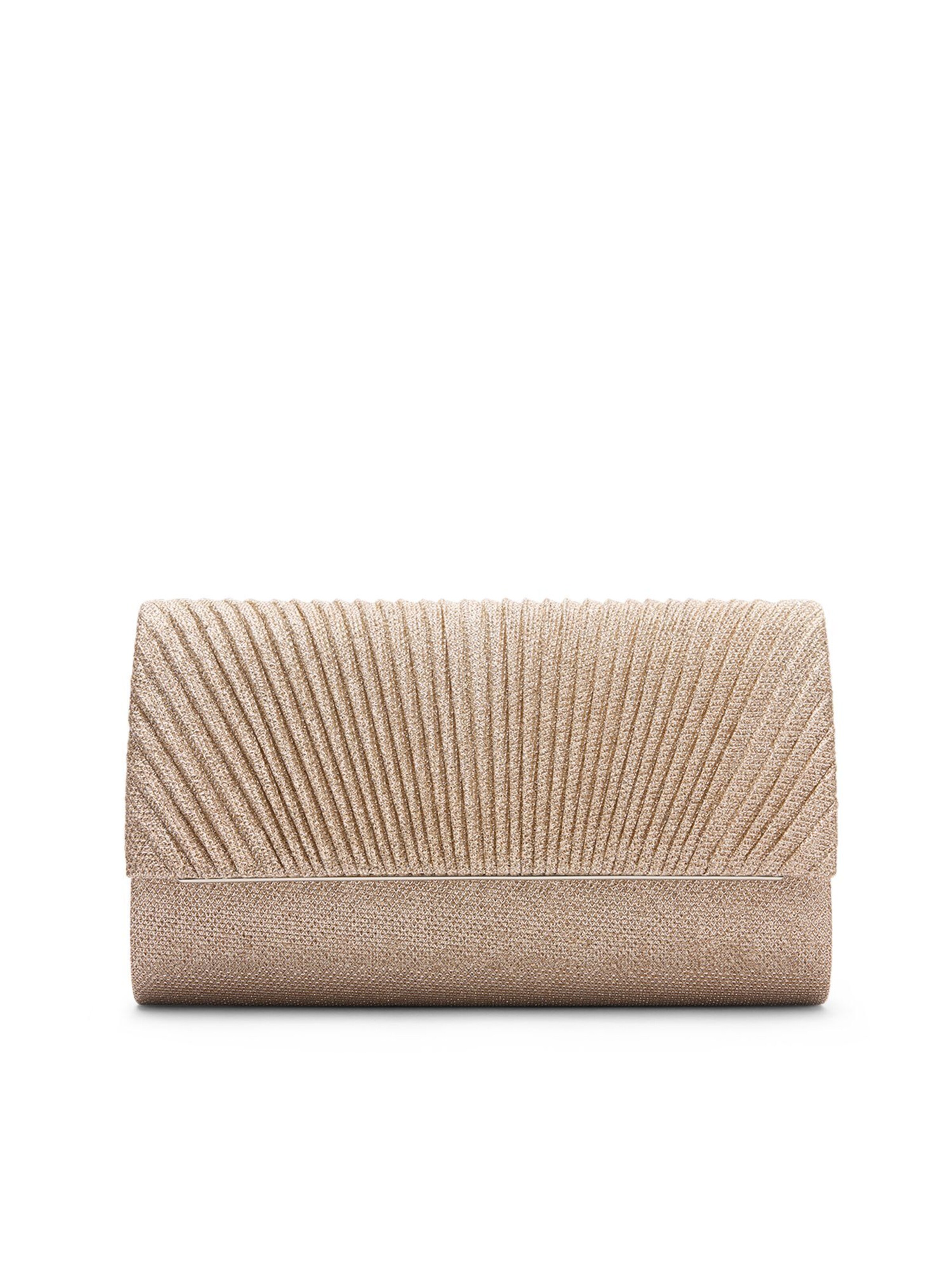 MANFIELD Clutch in Goud: voorkant