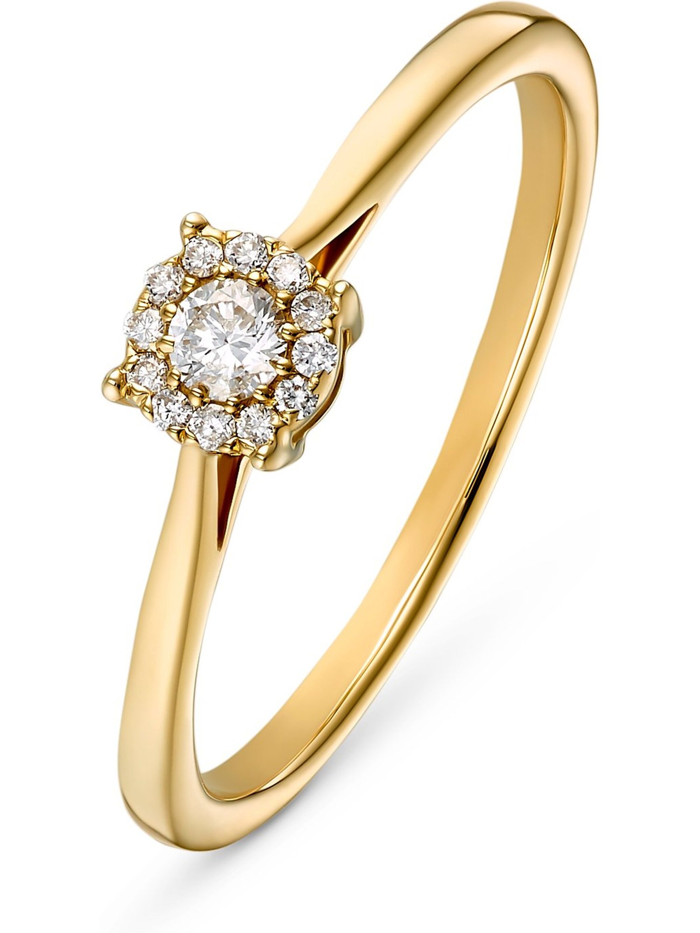 CHRIST Ring in Yellow: front