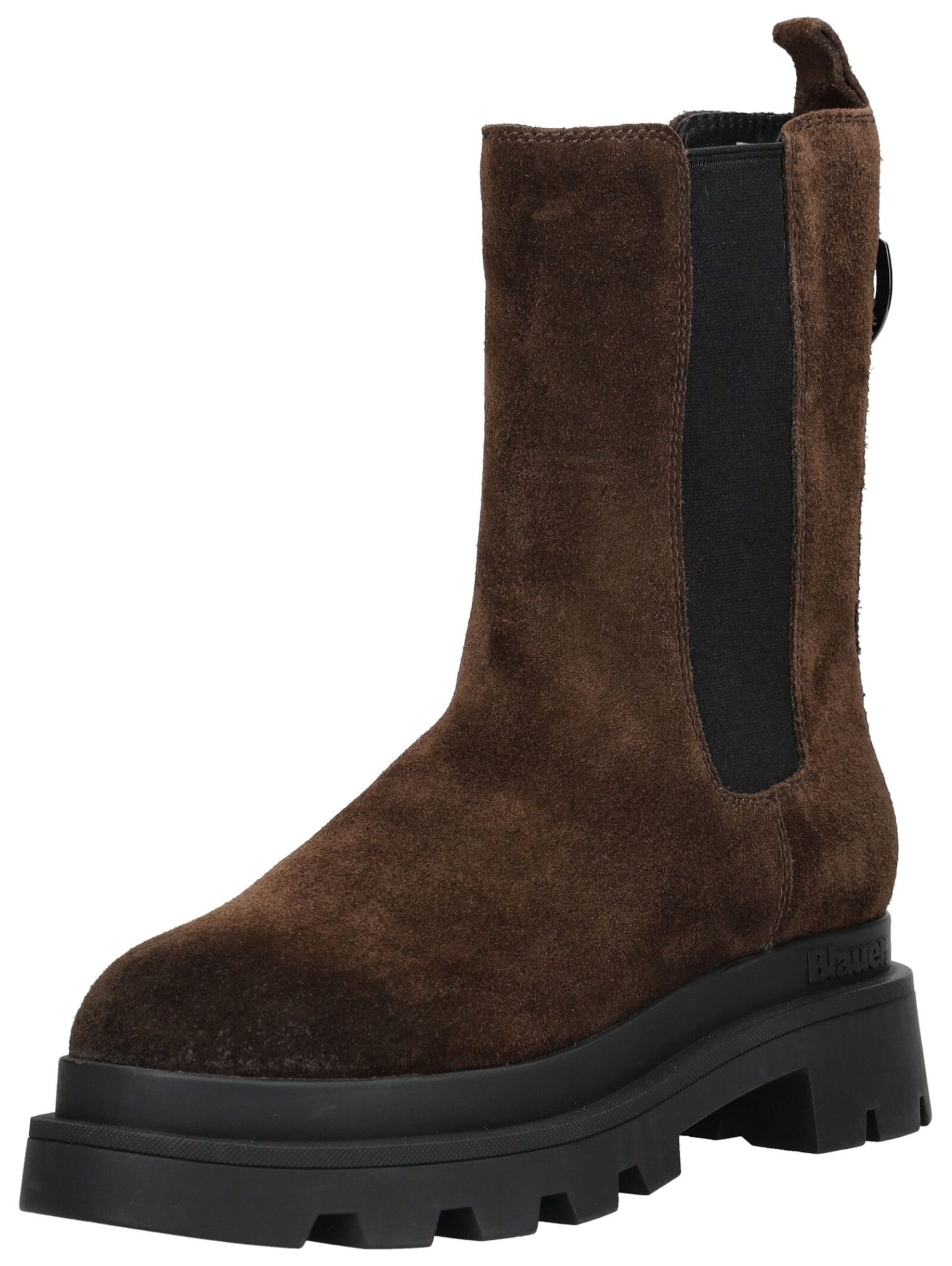 Boots chelsea di Blauer.USA in marrone: frontale