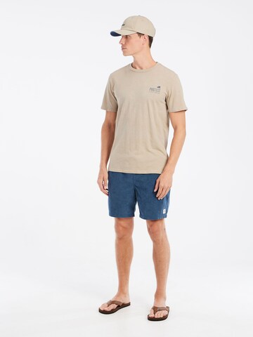 PROTEST Shirt 'PRTOxford' in Brown