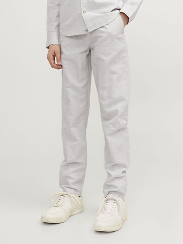Jack & Jones Junior - Loosefit Pantalón 'JPSTKane JJSummer' en beige: frente