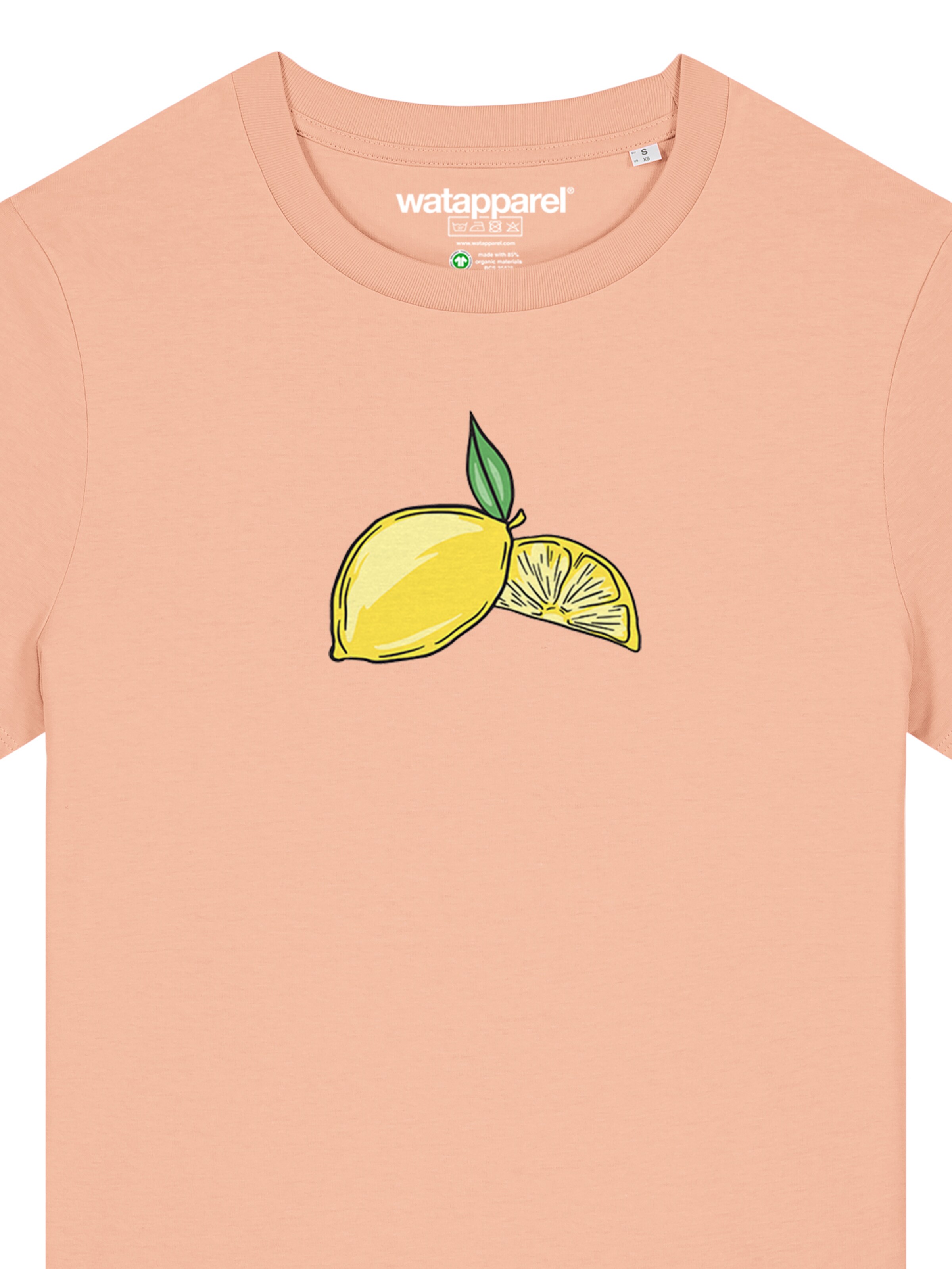 Watapparel Shirt 'Lemon' in Orange
