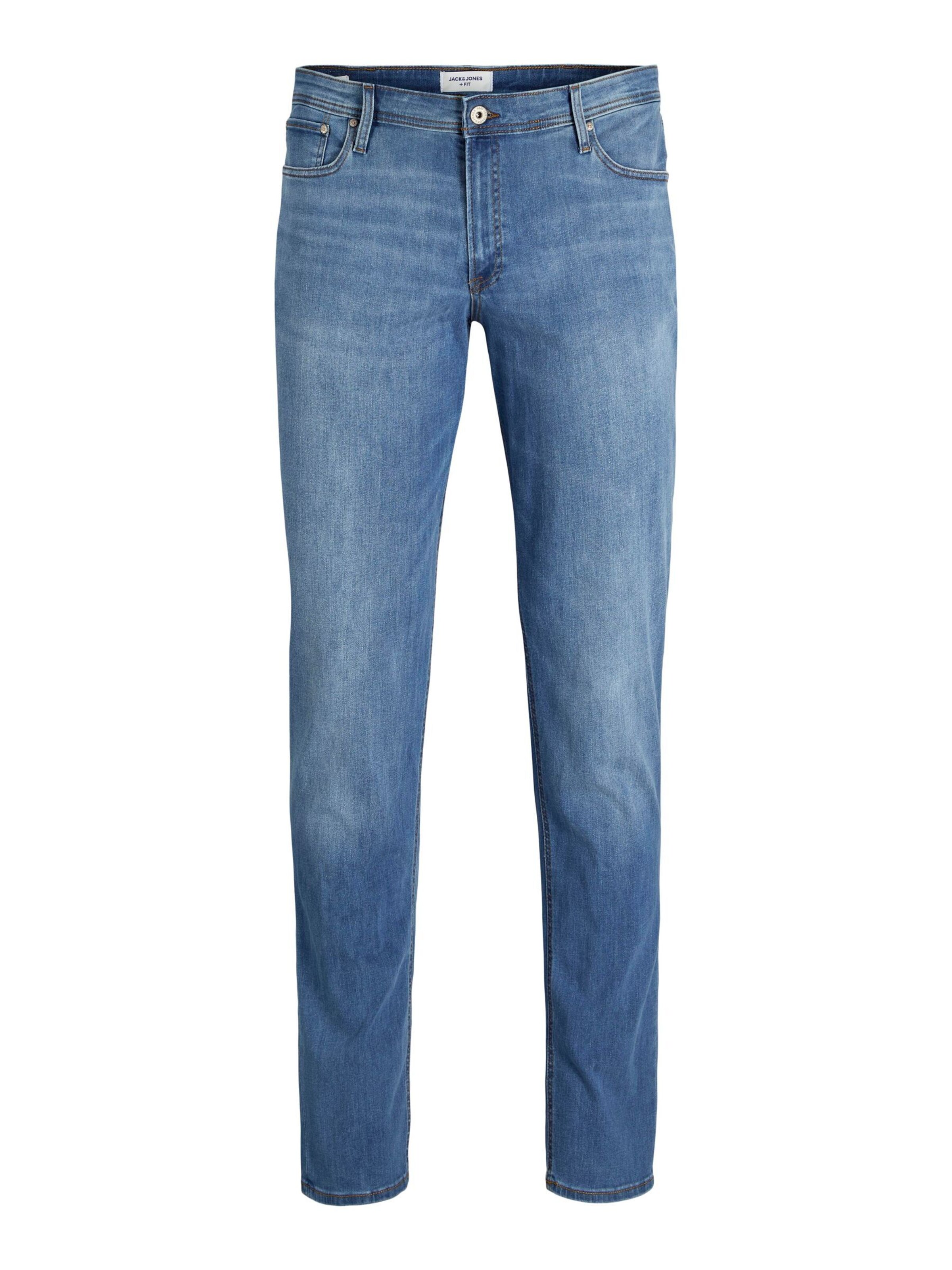 Jack & Jones Plus Jeans 'Glen' i blå: forside