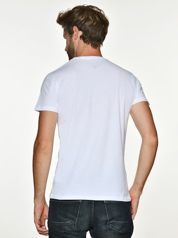 TOP GUN Shirt 'Beach' in White