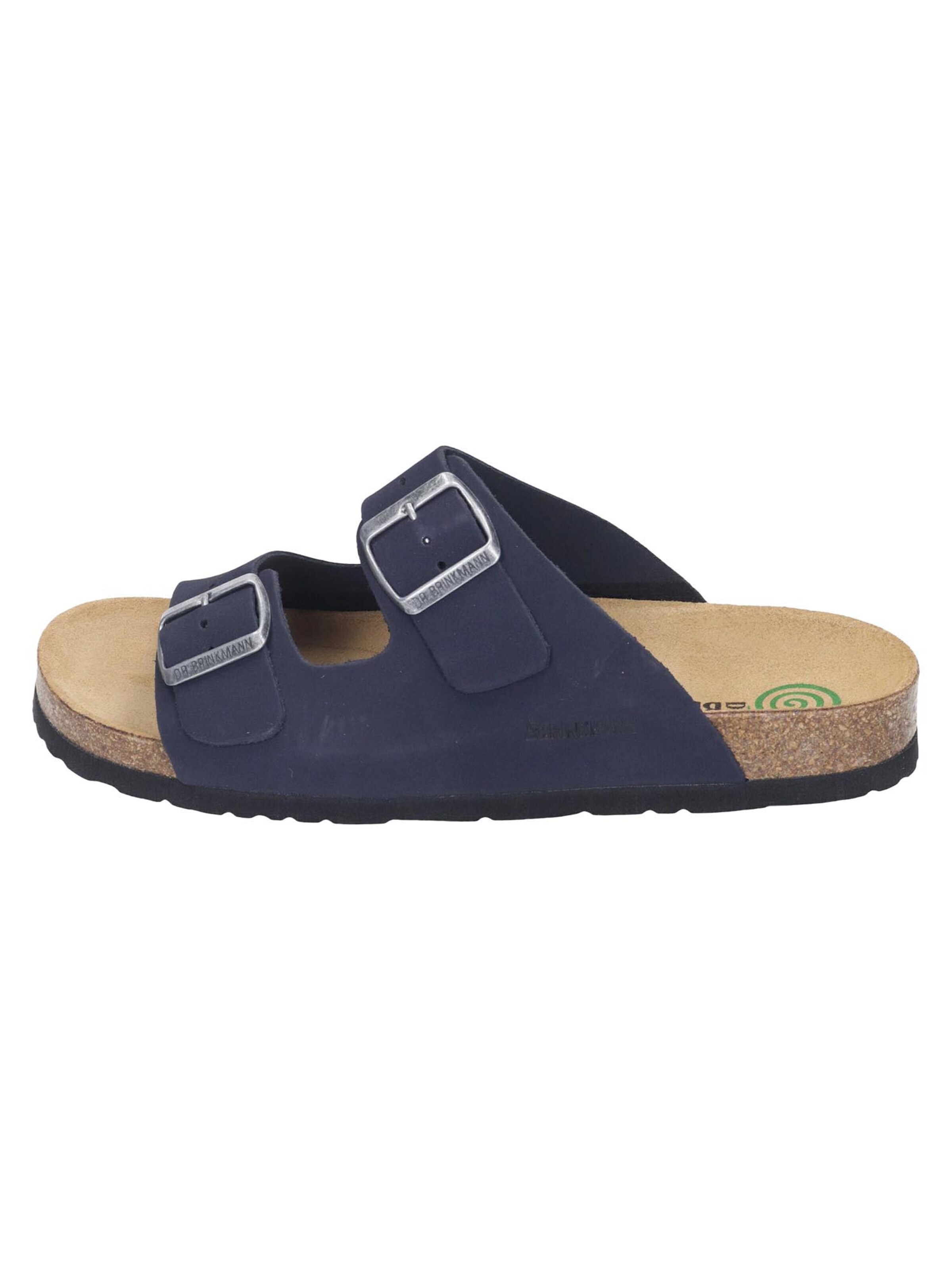 DR. BRINKMANN Mules 'Bonillo' in Blue: front