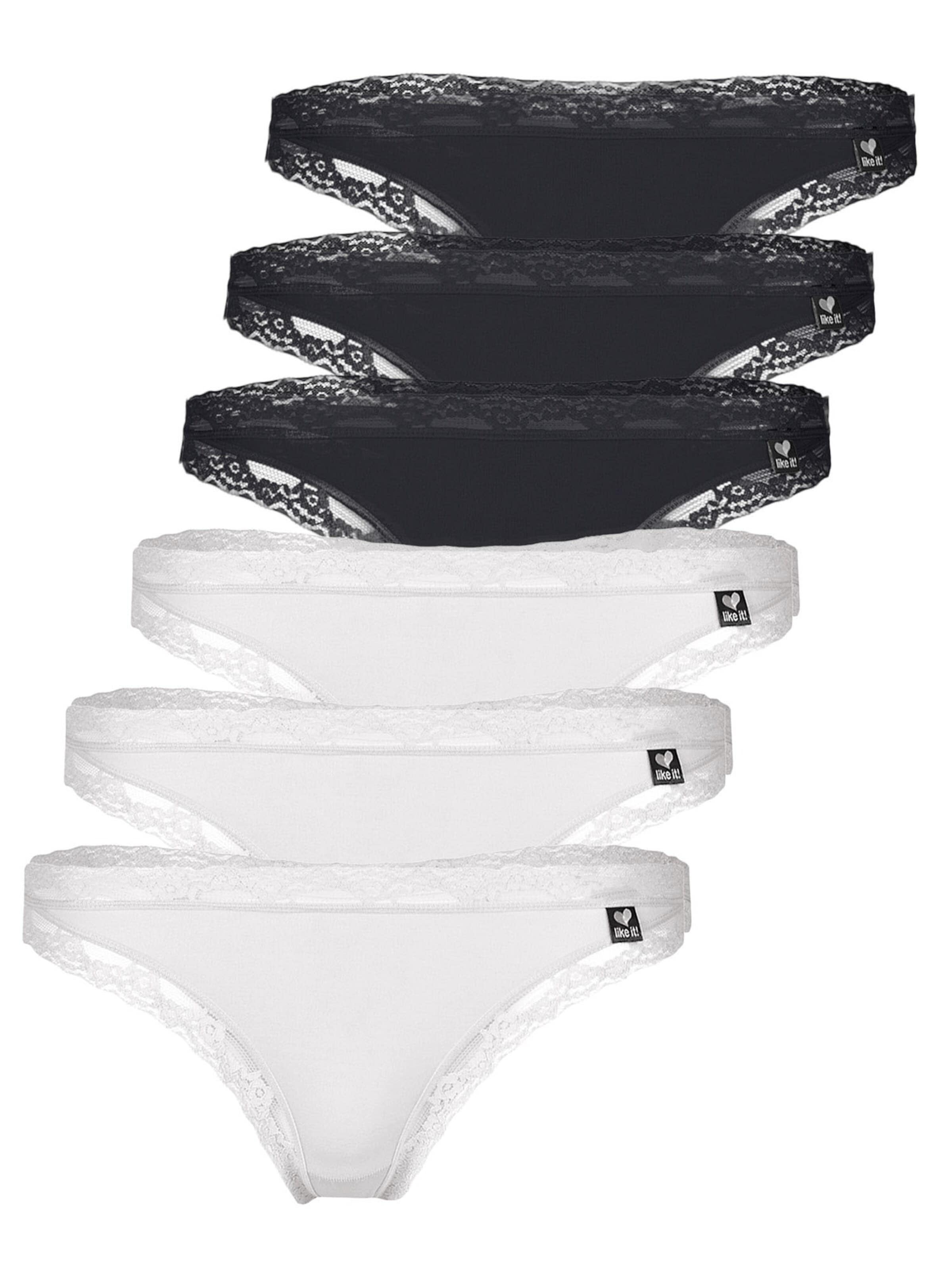 like it! Thong 'Olivia' in White