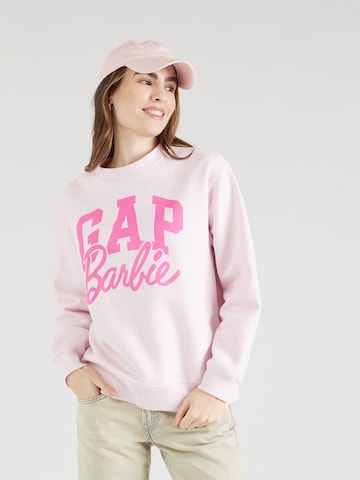 Sweat-shirt GAP en rose : devant