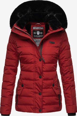 NAVAHOO Зимняя куртка 'Milianaa' в Красный: спереди