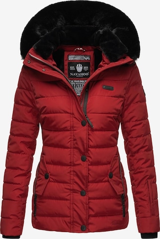 NAVAHOO Winter jacket 'Milianaa' in Red: front