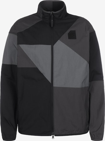 Veste de sport UNDER ARMOUR en gris : devant