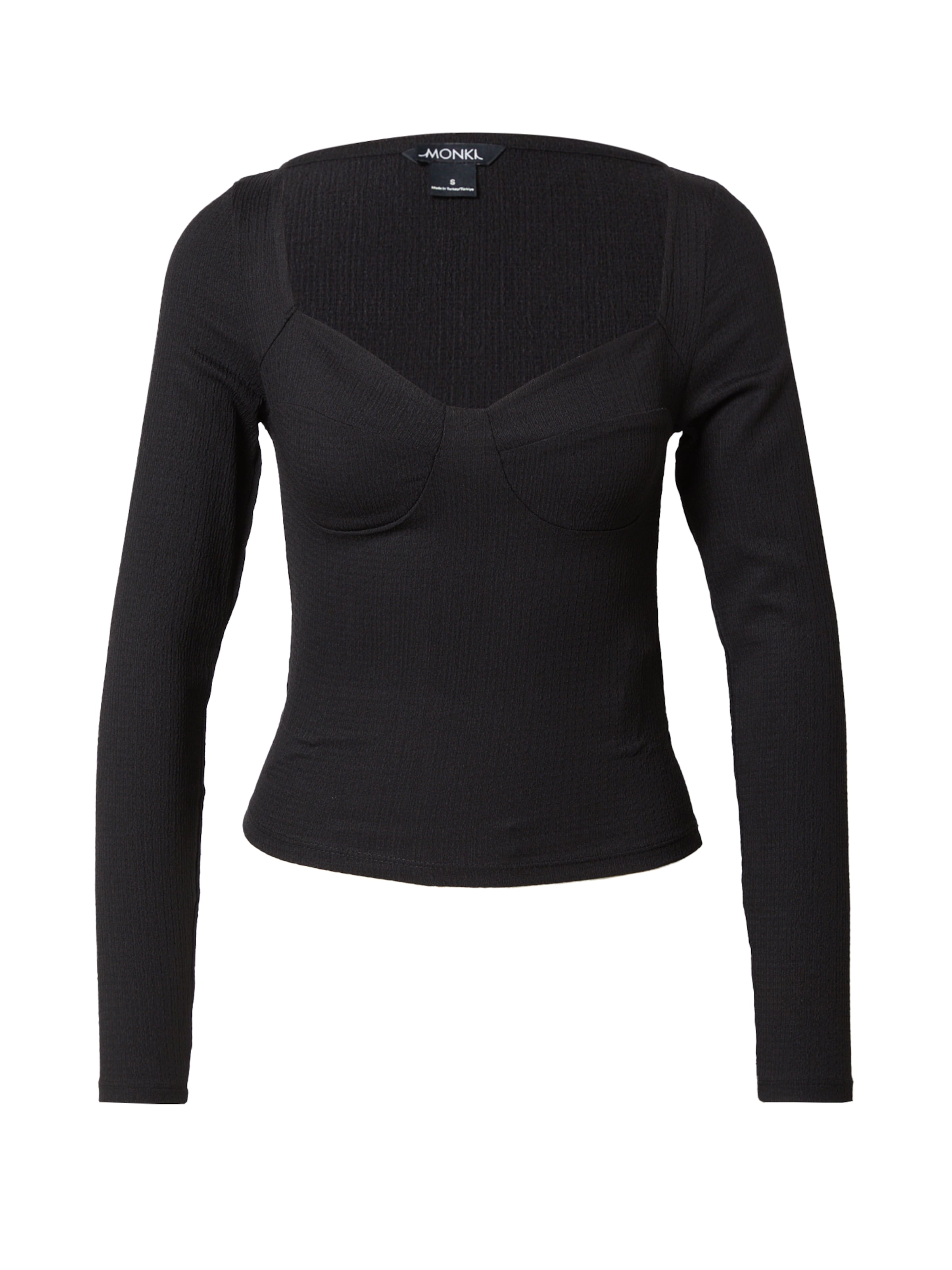 Monki Koszulka w kolorze czarny: przód