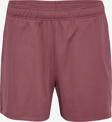 Hummel Sportbroek 'Pulse' in Lila: voorkant