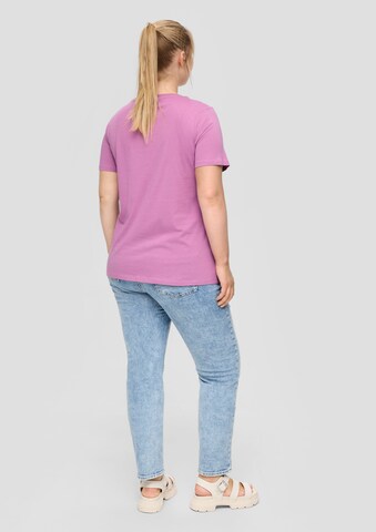 T-shirt QS en violet