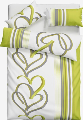 MY HOME Duvet Cover in Green: front