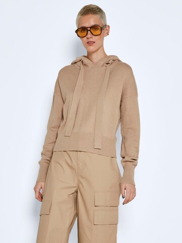 Noisy may Trui 'Ship' in Beige: voorkant