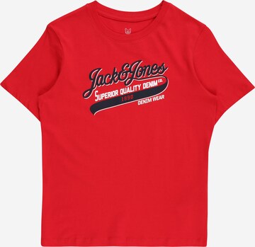 Jack & Jones Junior Tričko – červená: přední strana