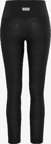 LASCANA ACTIVE Skinny Sportnadrágok - fekete