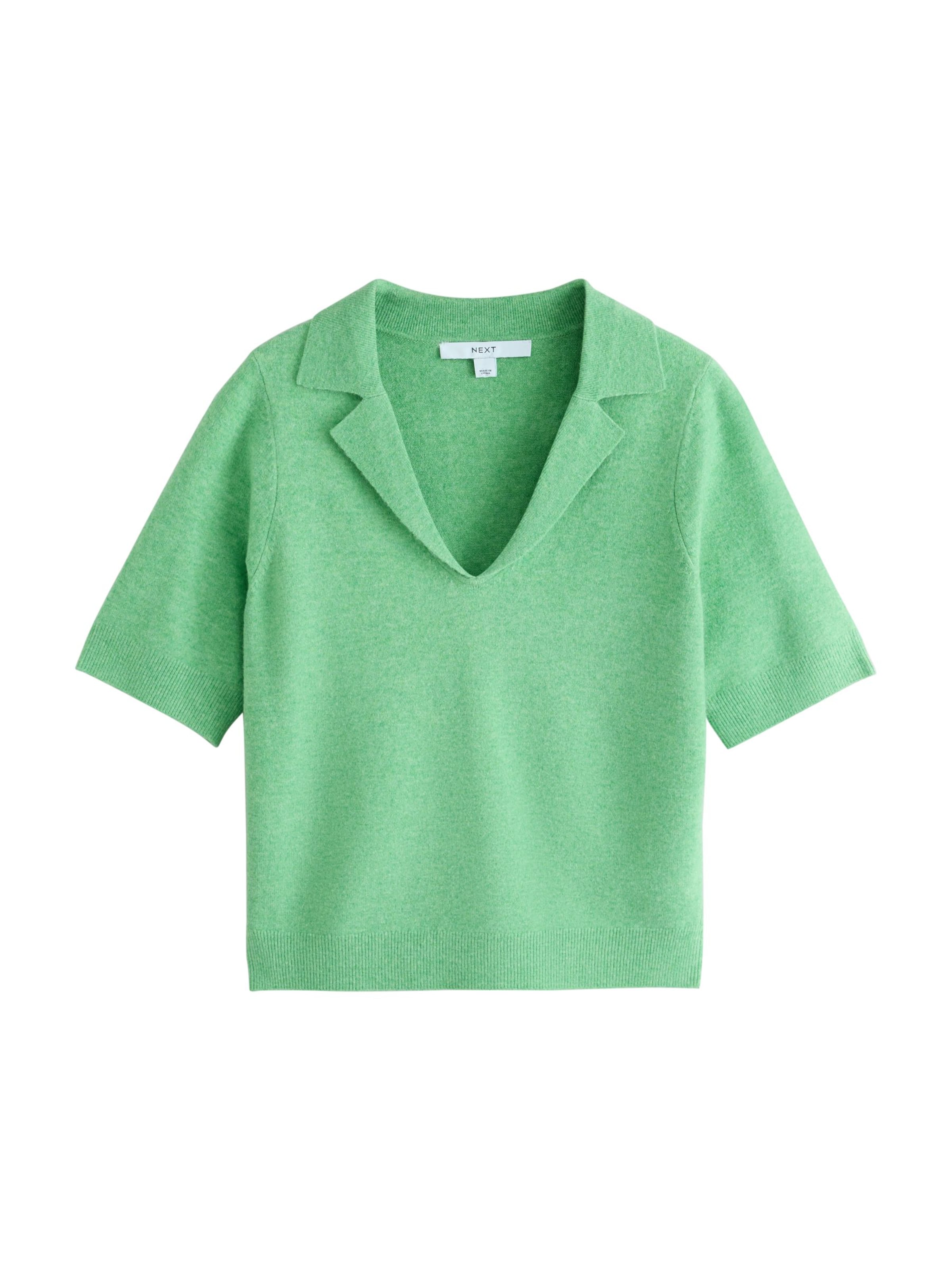 Next Pullover i S-M i lysegrøn, Produktvisning