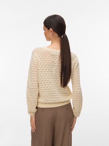 VERO MODA Kardigán 'VMLIMONE' - bézs