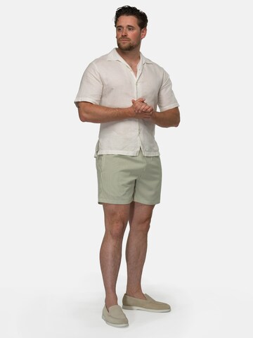 Pantaloncini da bagno 'Seersucker' di Vercate in verde