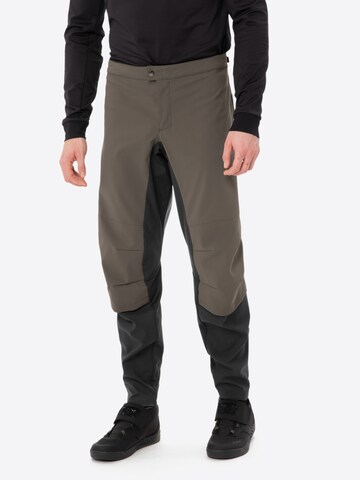 VAUDE Regular Outdoorbroek 'Qimsa' in Bruin