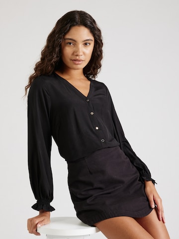 NÜMPH Blouse 'YVETTE' in Black: front