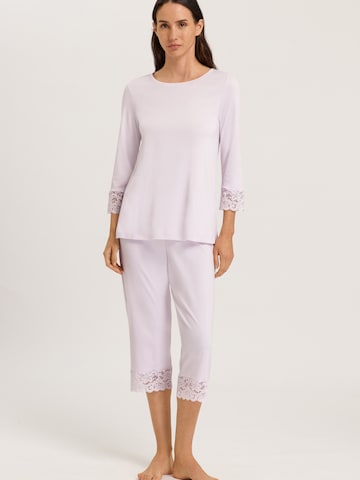 Pyjama ' Moments ' Hanro en rose : devant