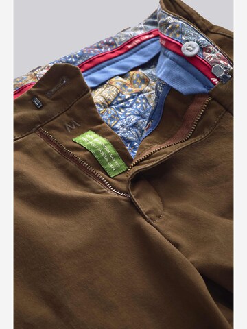 Meyer Hosen Regular Chino Pants 'Roma' in Brown