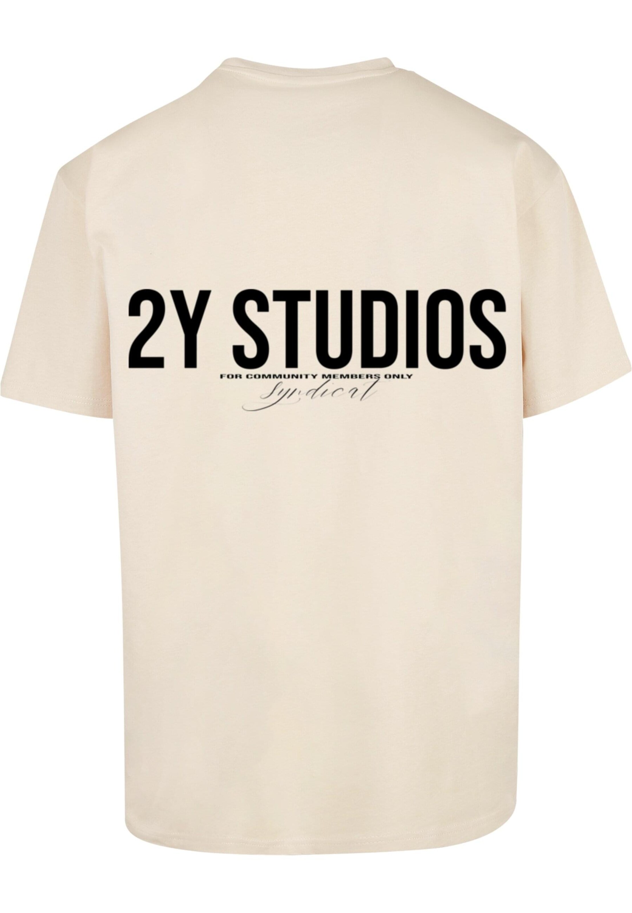 Maglietta 'Syndicat' di 2Y Studios in beige