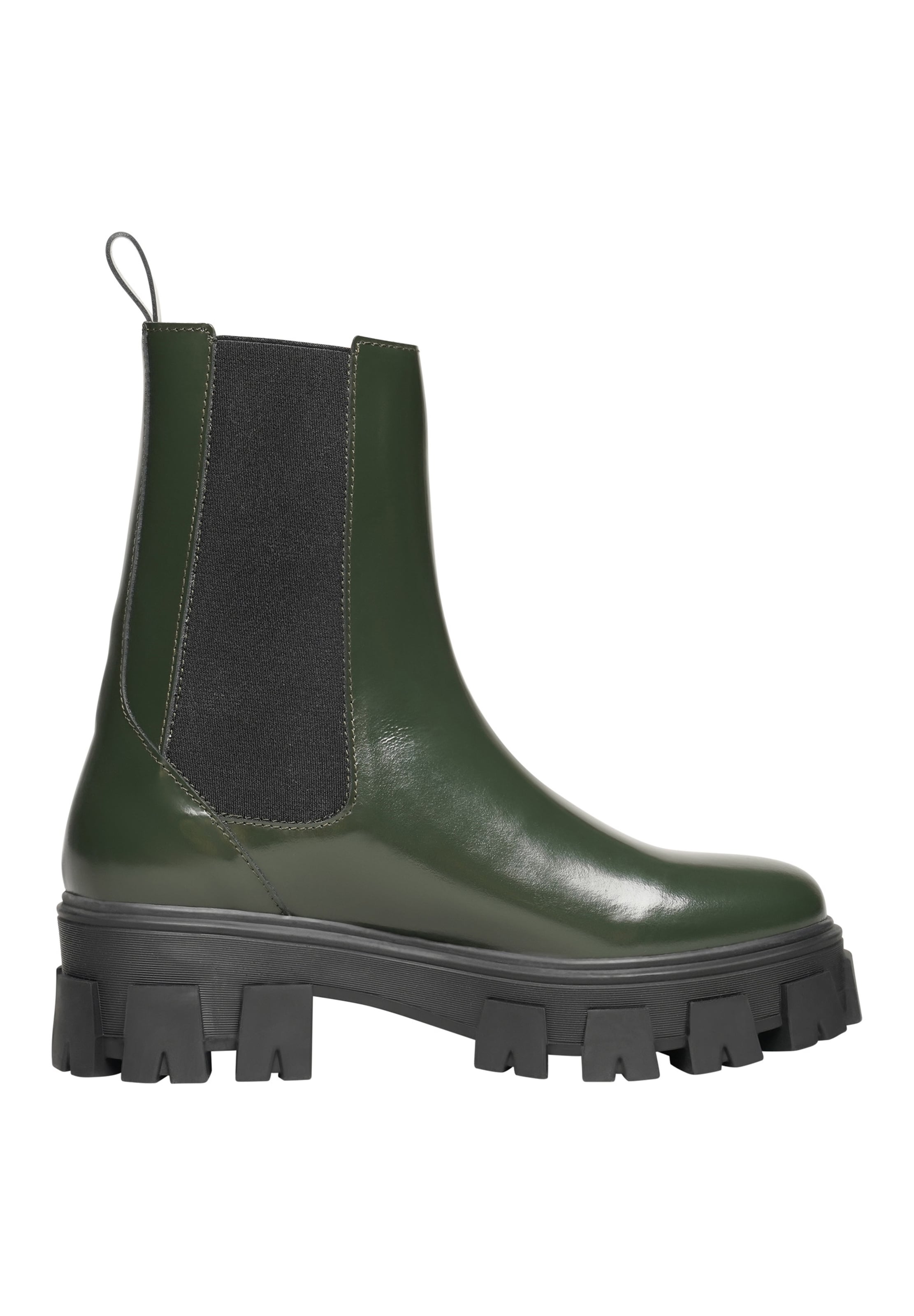 N91 Chelsea Boots in Green