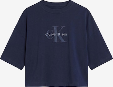 Calvin Klein Jeans Μπλουζάκι σε μπλε: μπροστά