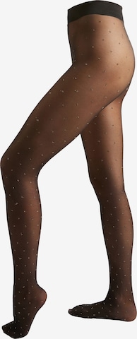 CALZEDONIA Tights 'POLKA' in Black: front
