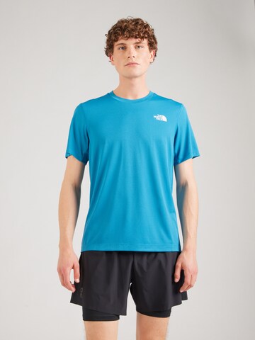 THE NORTH FACE Функциональная футболка 'LIGHTBRIGHT' в Синий: спереди