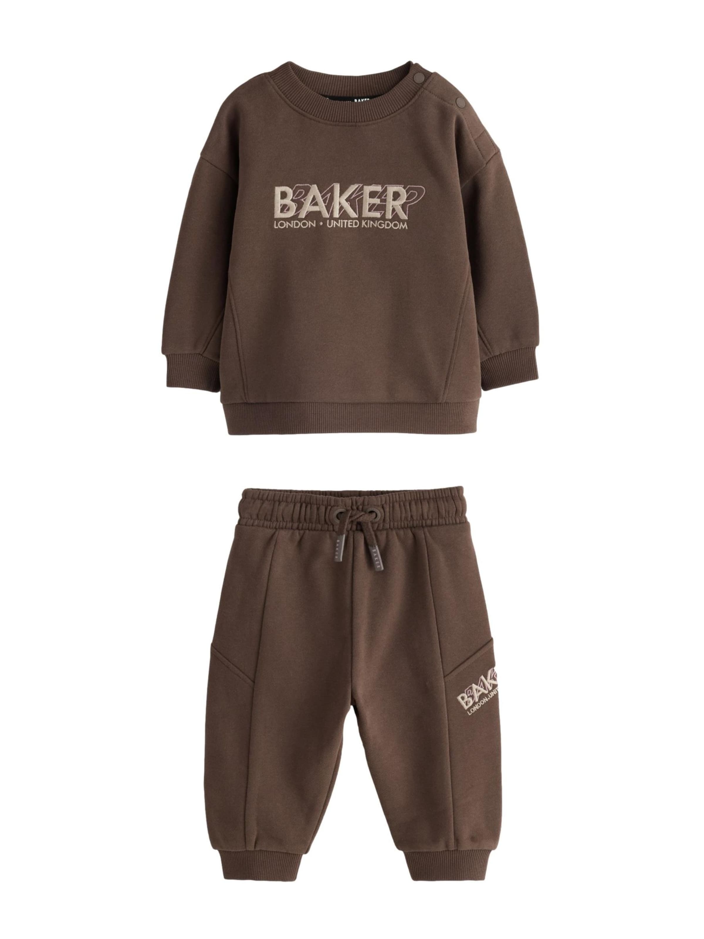 Survêtement Baker by Ted Baker en marron : devant