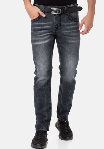 CIPO & BAXX Regular Jeans in Grau: predná strana