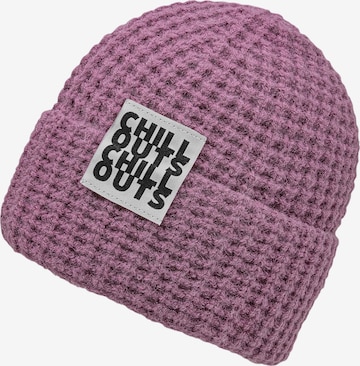 chillouts Beanie 'Aven' in Purple: front