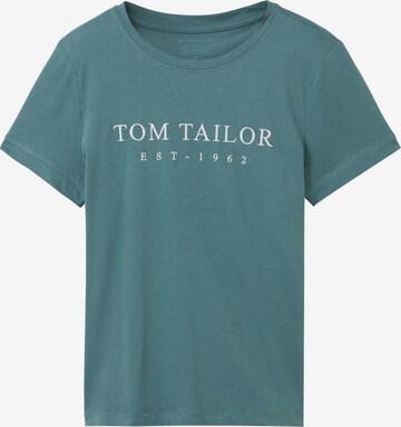 TOM TAILOR T-Shirt in Grün: predná strana