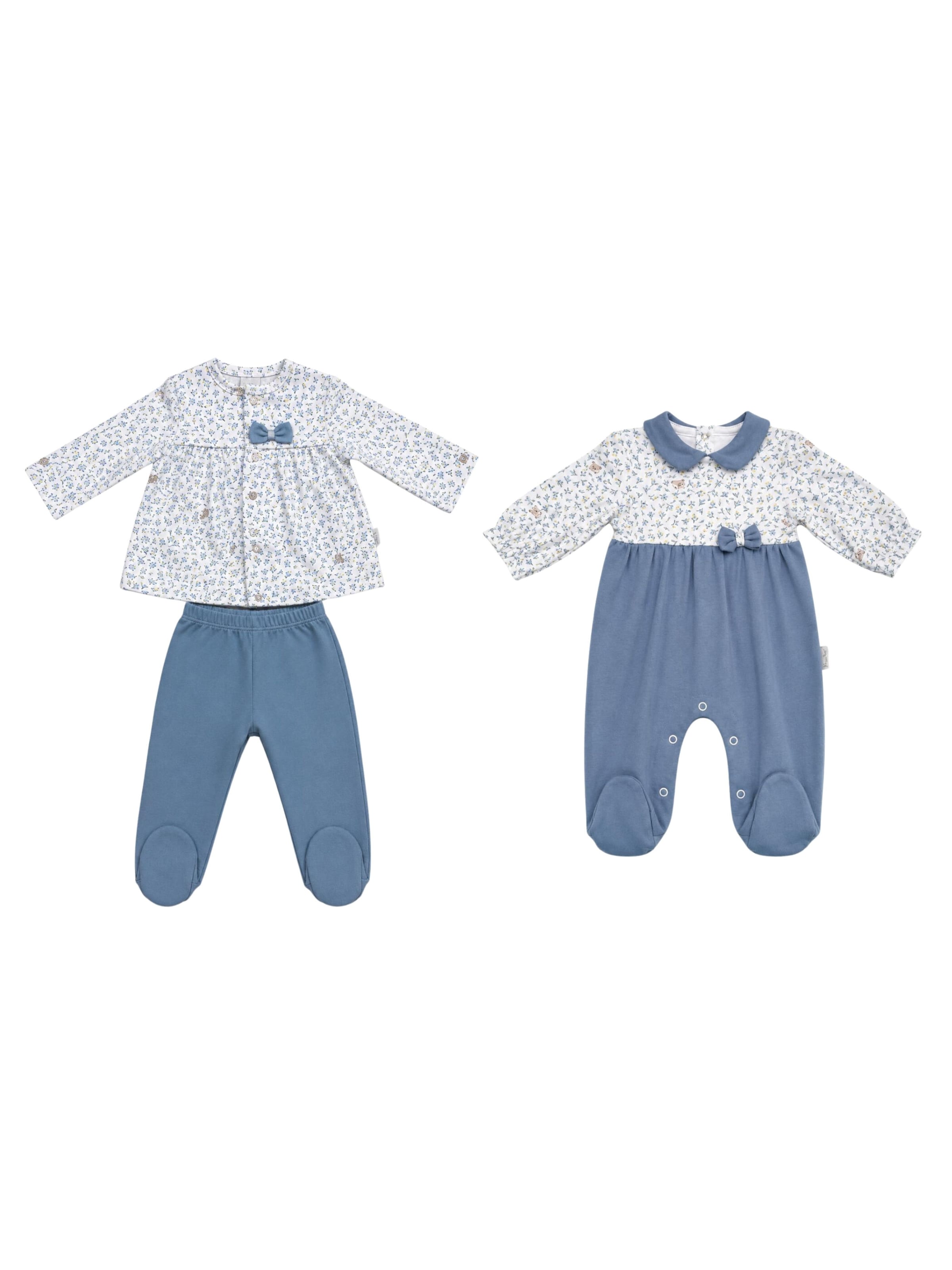 Bumber Set in Blue: front