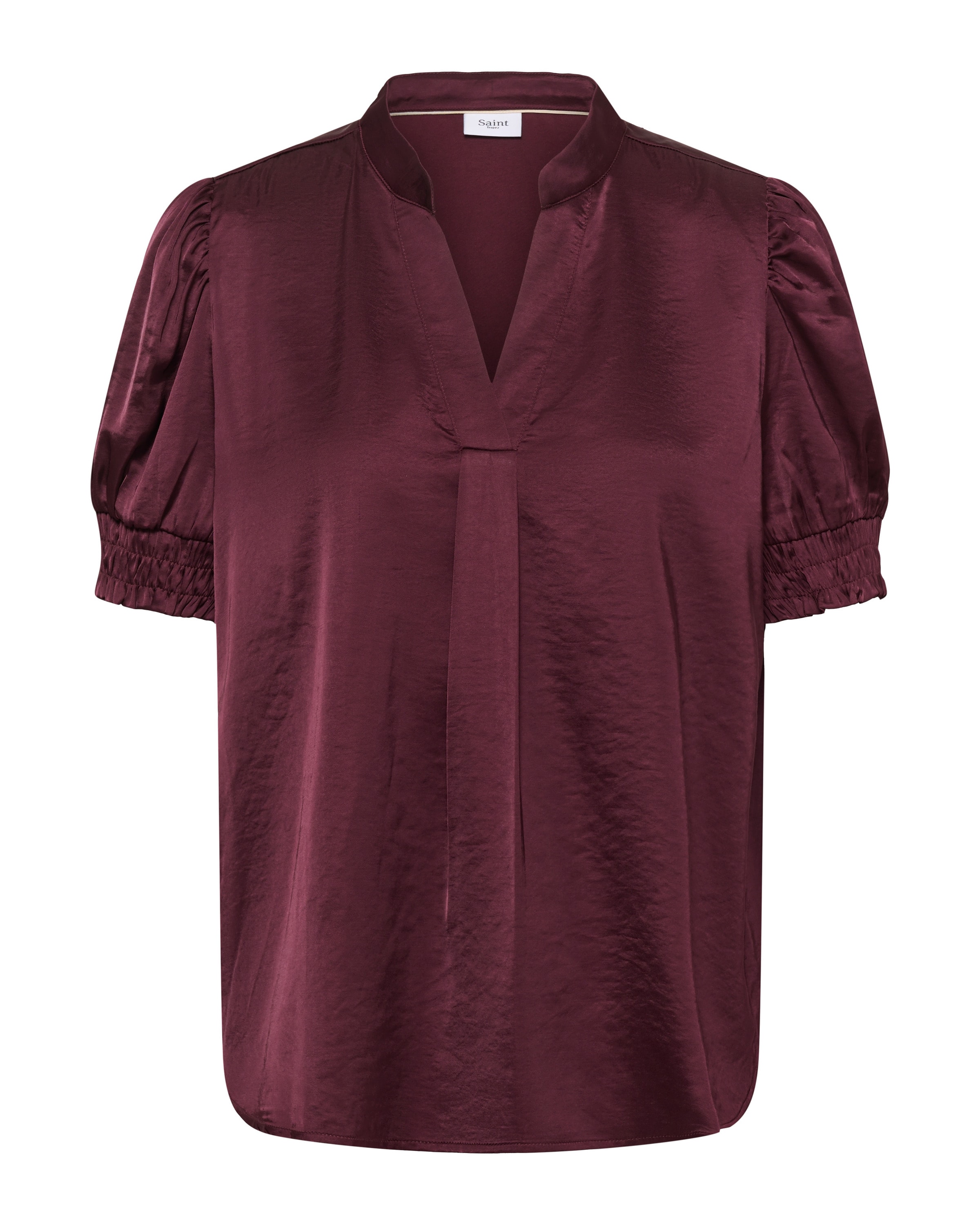 SAINT TROPEZ - Blusa en rojo: frente