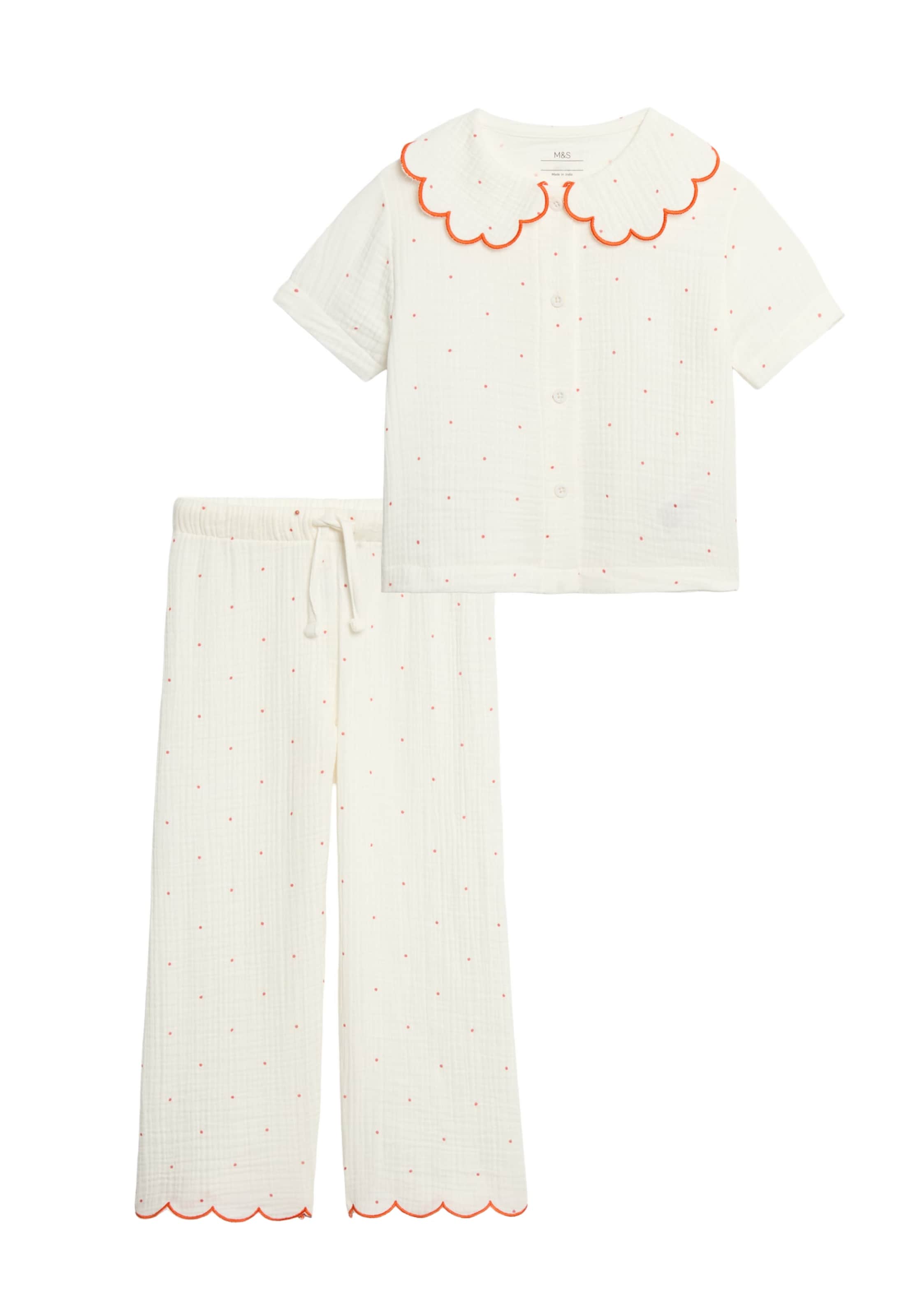 Marks & Spencer Nachtkledij in Beige: voorkant